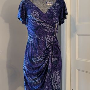 Hype flutter sleeve dress